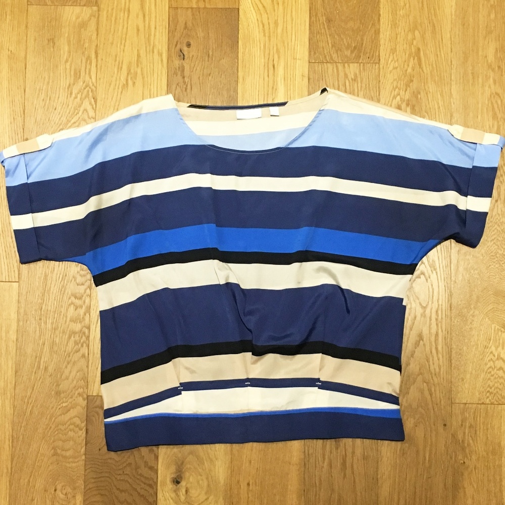 New York & Company striped shirt